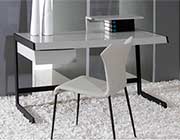 Modern Grey Lacquer Office Desk VG714