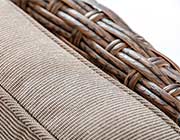 Outdoor dining set Tan Rattan VG497