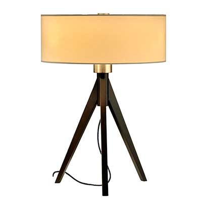 Table Lamp with White Linen NL736