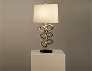 Contemporary Pewter Table Lamp NL1156