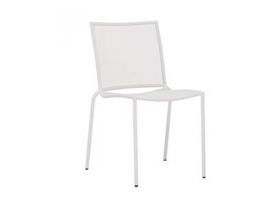 Modern Steel Chair White ZU51