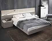 Contemporary Wenge Bed with Led light SJ Paola