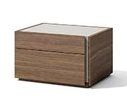 Contemporary Wenge Bed with Led light SJ Paola