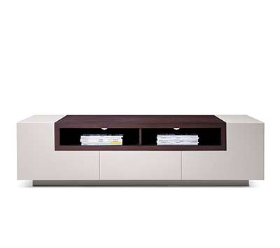 Light Grey High Gloss TV unit SJ002