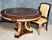 Luxurious Classic Round Dining Table Valentine