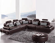 Modern Leather Sectional AA67