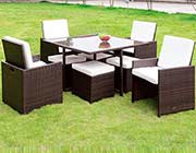 Modern 9pc Dining Patio Set FA101