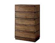 Low Profile Bed with Plank Panel Headboard FA23