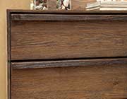 Low Profile Bed with Plank Panel Headboard FA23