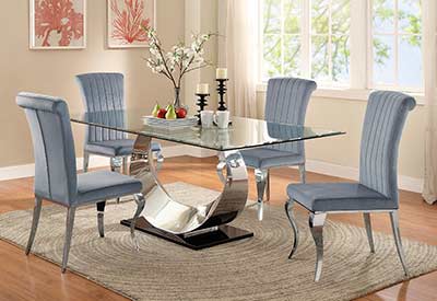 Tempered Glass Dining Table CO051