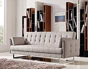 Convertible Grey Tufted Sofa DS 075