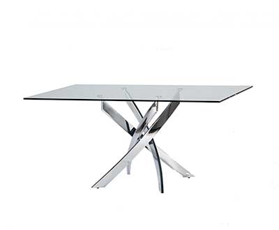 Glass Rectangular Dining Table VG432