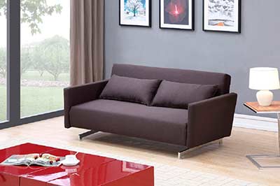 Chocolate Brown Sofa Sleeper NJ 923