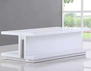 High Gloss White Coffee table BM 31