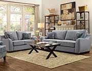 Gray Fabric Sofa set CO 301