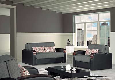 Prada Loveseat bed in Gray