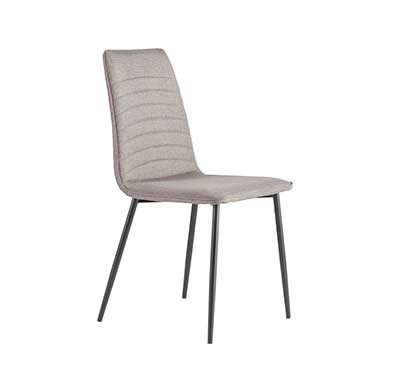 Gray fabric Side Chair Melisa