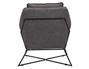 Gray Fabric Lounge Chair Z727