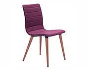 Purple Tufted Chair Z275