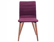 Purple Tufted Chair Z275