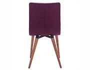 Purple Tufted Chair Z275