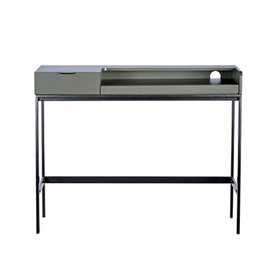 Clint Desk in Gray by Eurostyle