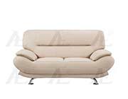 Bone Bonded Leather Sofa set AE 709