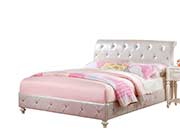Pearl White Kids Bed AC Darien