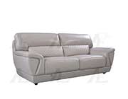 Light Gray Leather Sofa set AE 99