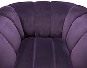 Violet Velvet Sofa DS Aphrodite