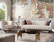 Violet Velvet Sofa DS Aphrodite