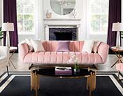 Violet Velvet Sofa DS Aphrodite