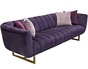 Violet Velvet Sofa DS Aphrodite