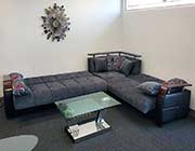 Dark Grey Modular Sectional sofa bed Moon