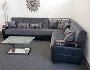 Dark Grey Modular Sectional sofa bed Moon