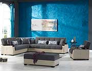 Dark Grey Modular Sectional sofa bed Moon