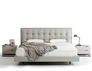 Grey Leatherette Bed VG Venera