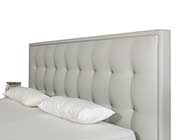 Grey Leatherette Bed VG Venera