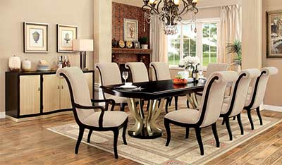 Transitional Dining table FA