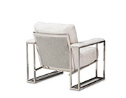 Astro Faux Fur Chaise by AICO