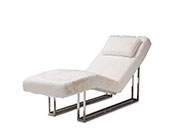 Astro Faux Fur Chaise by AICO
