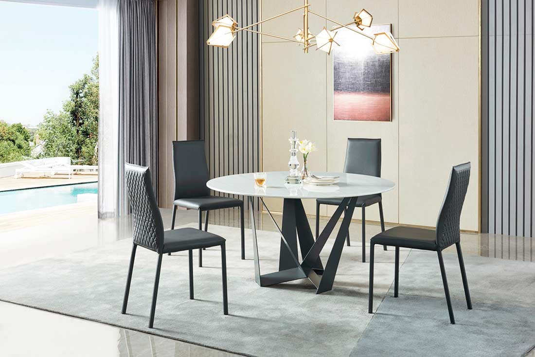 Marble Top Dining Table EF 201 | Modern Dining