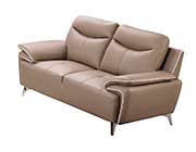 Dark Tan Leather sofa AE 531