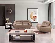 Dark Tan Leather sofa AE 531