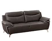 Dark Tan Leather sofa AE 531