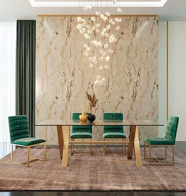 Glass Top Dining Table VG Daryl