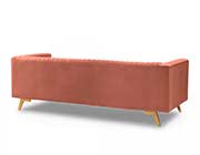 Beige Velvet Sofa AL 987