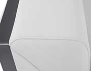 White Leather Sofa set GU 03