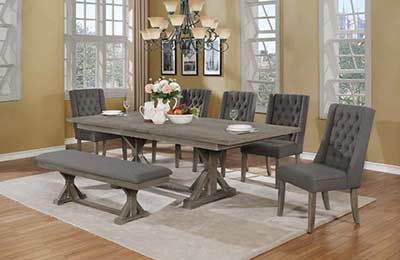 Rustic Wood Dining Table BQ 21