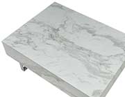 Coffee Table White Marble EF 97